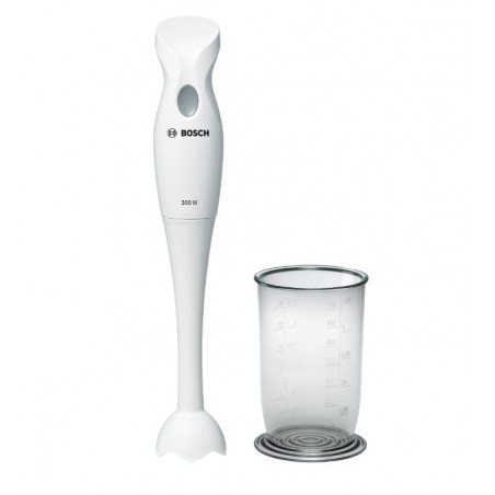 Mixeur plongeant blanc, 300W, 1 vitesse BOSCH