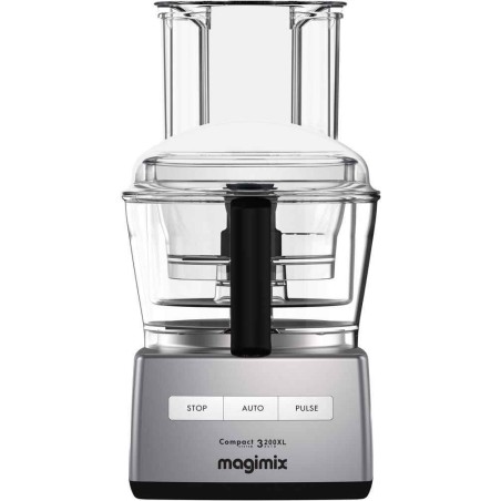 Robot 3200 XL chromé mat 3 cuves en 1.2/2.2/2.6L, 650W MAGIMIX