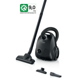 Aspirateur Compact avec sac, noir, Série 2 BOSCH