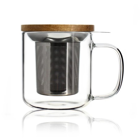 Tisanière Gustave en verre borosilicate 300ML OGO