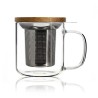 Tisanière Gustave en verre borosilicate 300ML OGO