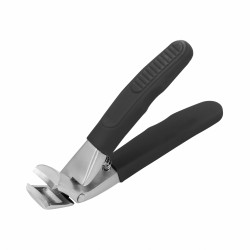 Coupe-ongles avec manche souple en acier inoxydable BLACK 8,5 cm ERBE