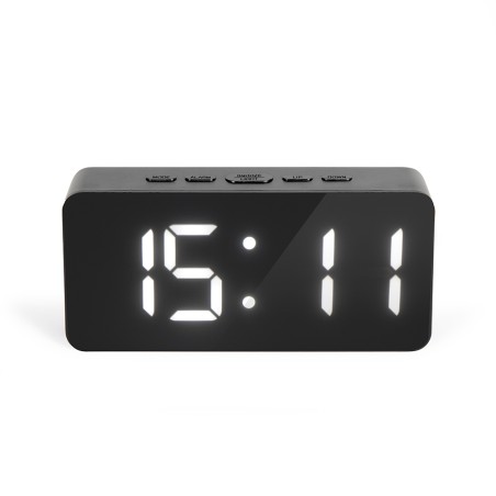 reveil-led-noir-livoo reveil-led-noir-livoo