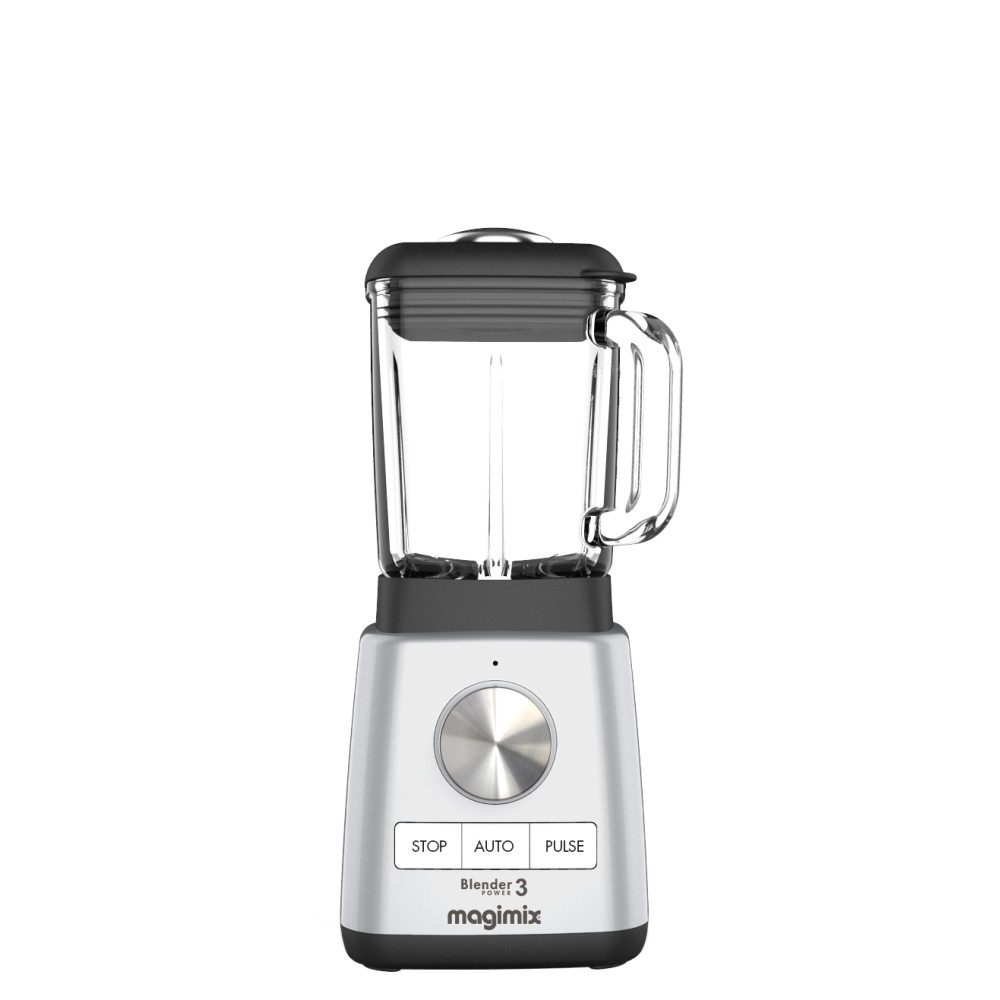 Blender bol verre Chromé 1.2L 1000W MAGIMIX preparation-culinaire