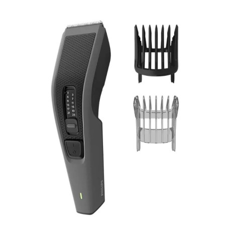 Tondeuse cheveux & barbe secteur Série3000 12 haut. 1-23mm, lame meta PHILIPS