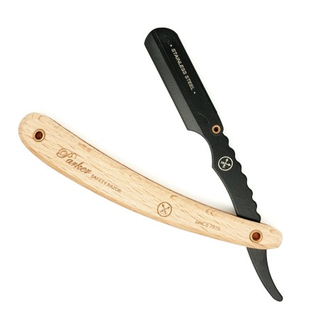 shavette-manche-bois-lame-noire-parker