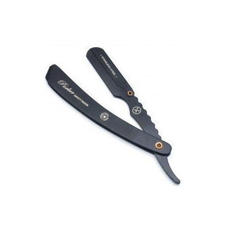 shavette-acier-inoxydable-noir-parker