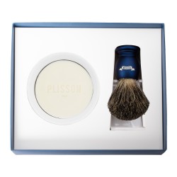 coffret-de-rasage-3p-blaireau-support-bol-savon-access-bleu-nuit-plisson
