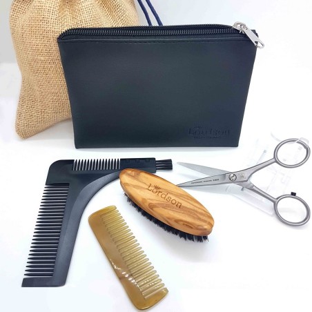 trousse-d-entretien-barbemoustache-brosse-peigne-ciseaux-peigne-guide-lordson