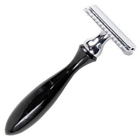 rasoir-surete-a-peigne-ferme-en-corne-noire-ouv-total-long-95cm-75gr