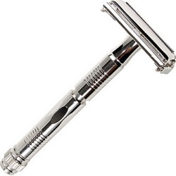 rasoir-de-surete-ouverture-papillon-manche-chrome-lisse-extra-long-10cm-82gr