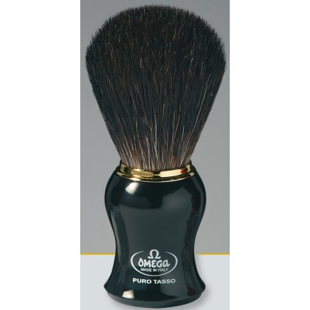blaireau-pur-poil-noir-manche-noir-omega