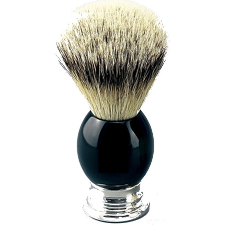 blaireau-pur-poil-gris-manche-noir-metal-lordson