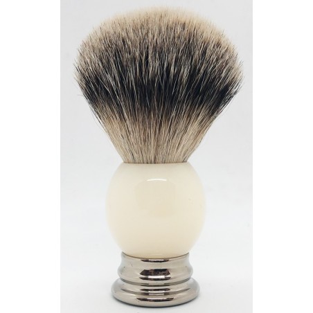 blaireau-pur-poil-gris-manche-blanc-metal-lordson