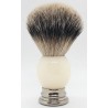 blaireau-pur-poil-gris-manche-blanc-metal-lordson
