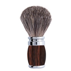 blaireau-poil-gris-de-russie-t12-manche-fut-ebene-chrome-plisson-joris