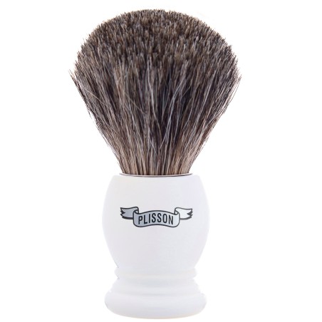 blaireau-pur-poil-gris-de-russie-t12-access-essentiel-manche-blanc-plisson
