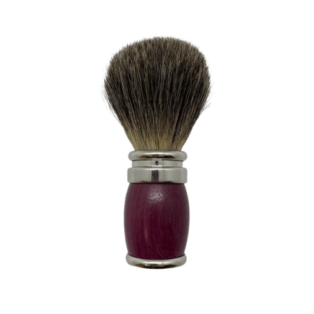 Blaireau Amarante finition chrome Gris de Russie JORIS.