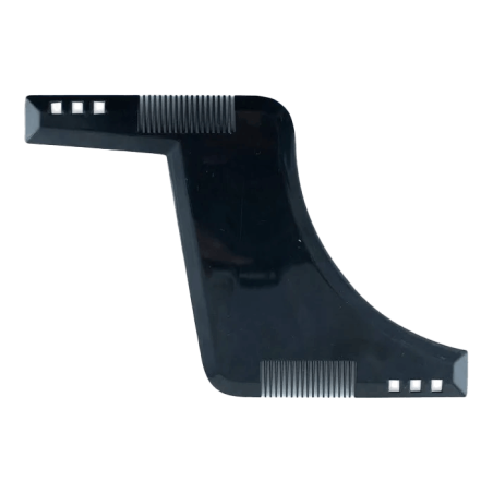 Peigne Guide, Traceur de contour de barbe, Noir LORDSON