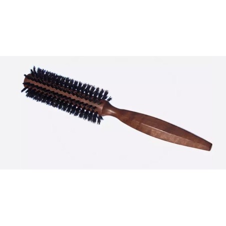 Brosse brushing ronde 12 rangs poils de sanglier PLISSON