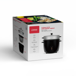 Cuiseur à riz avec panier vapeur L LIVOO