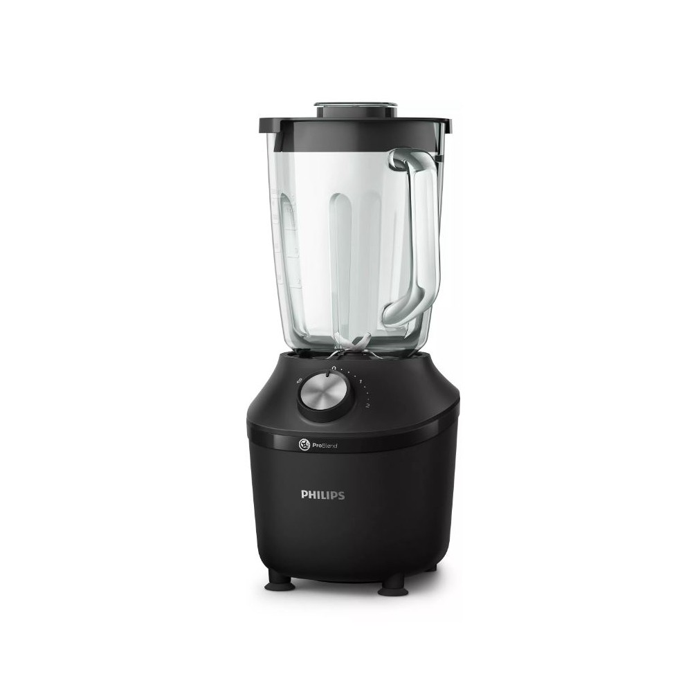 Blender 600w Noir bol verre 2 vitesses PHILIPS preparation-culinaire