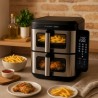 Friteuse sans huile double bac 11 L - Livoo x Marmiton LIVOO