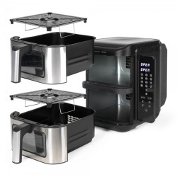 Friteuse sans huile double bac 11 L - Livoo x Marmiton LIVOO