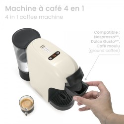 Machine à café multi-capsules 4 en 1 LIVOO