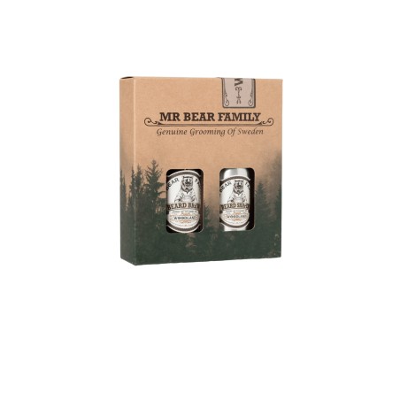 Coffret baume et huile à barbe woodland 50ml MR BEAR FAMILY