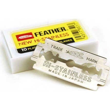 boite-de-10-lames-feather-super-stainless