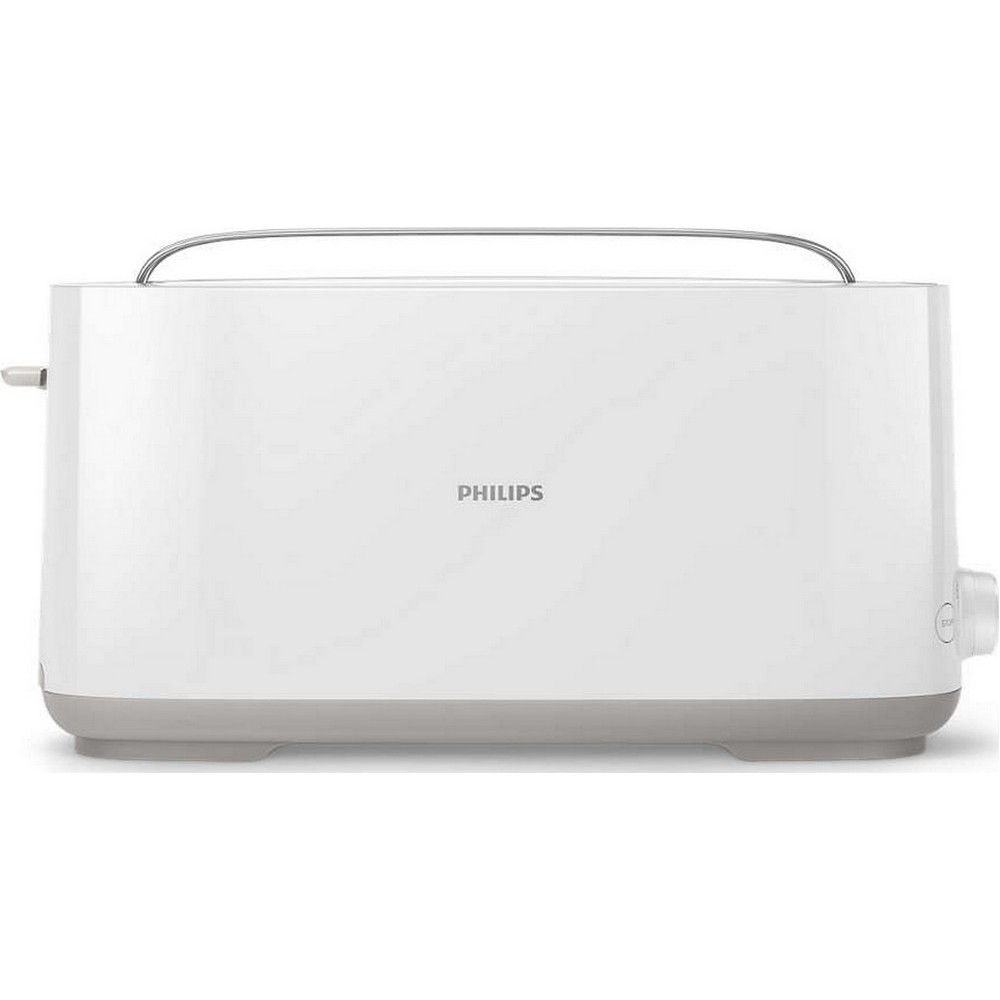 Grille pain compact blanc ultra long PHILIPS petit-dejeuner