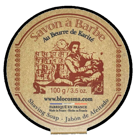 Savon à Barbe à l'Alun 100g OSMA