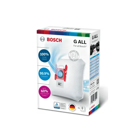 Sac aspirateur 5L x4 +1 filtre type GXL/GXXL BOSCH