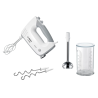 Batteur ErgoMixx blanc 5 vitesses+turbo 450W BOSCH