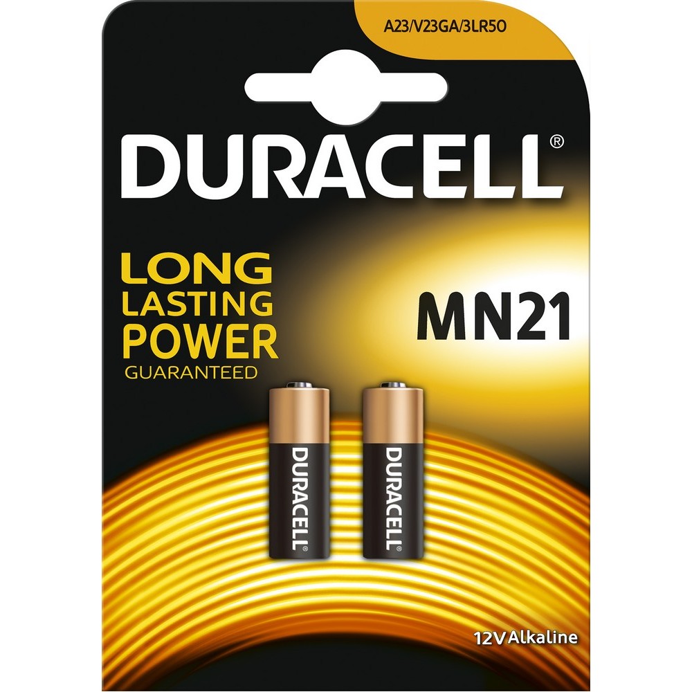 Pile X2 alcaline alarme/telecommande 12V 55mAh DURACELL piles-et-adaptateurs