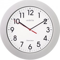 pendule-murale-cerclee-blanche-diam-25cm-trotteuse-silencieuse-vedette