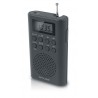 Radio Analogique Noire tunner PLL/FM stations programmables à piles  MUSE